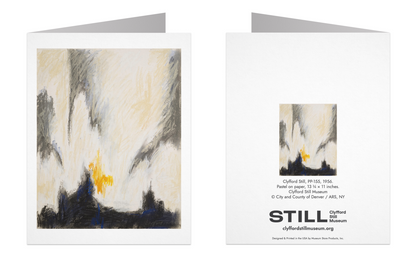 Clyfford Still Works on Paper Note Card Set