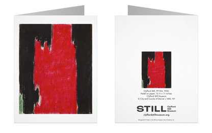 Clyfford Still Works on Paper Note Card Set