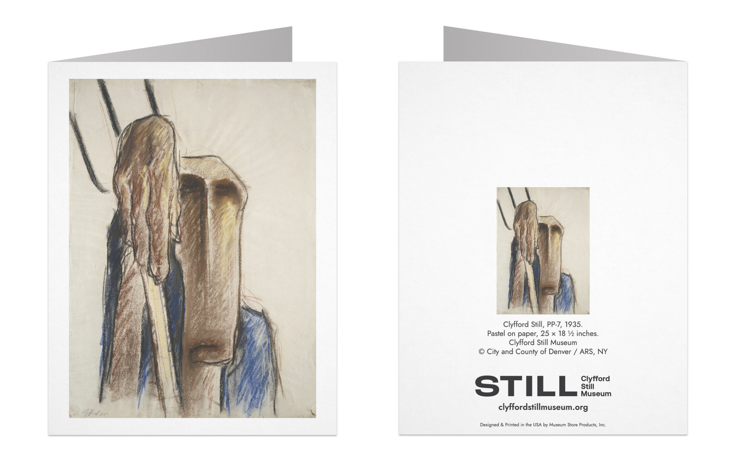 Clyfford Still Works on Paper Note Card Set