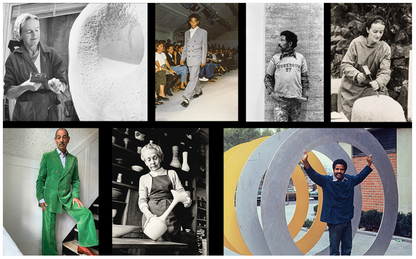 Collage of various people in different settings and outfits.
