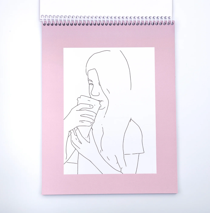 Wonderbook and Colored Pencils Set