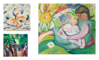 Expressionists: Kandinsky, Munter and the Blue Rider
