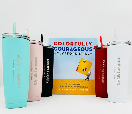 Colorfully Courageous Tumbler
