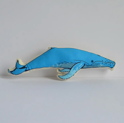 Plush whale toy