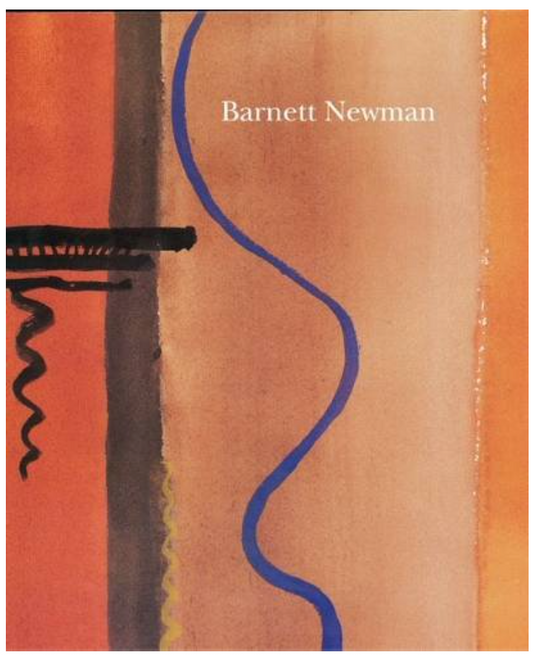 Paperback cover of “The Sublime Is Now: The Early Work of Barnett Newman”